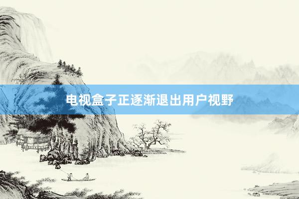 电视盒子正逐渐退出用户视野