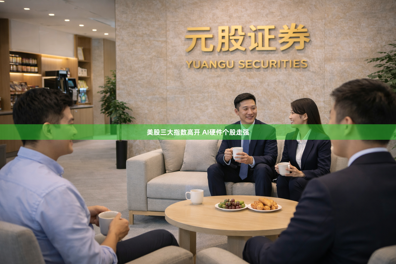 美股三大指数高开 AI硬件个股走强