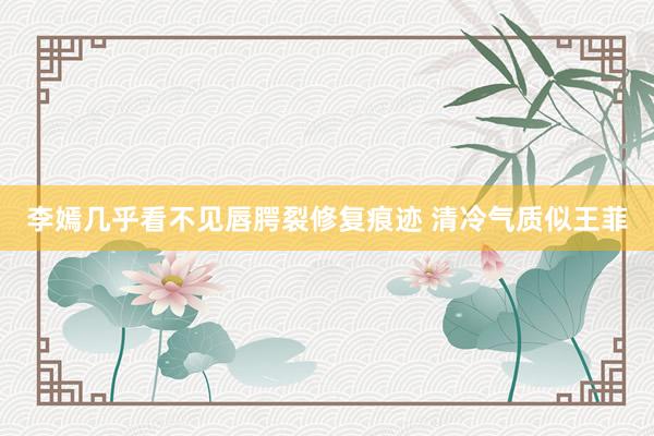 李嫣几乎看不见唇腭裂修复痕迹 清冷气质似王菲